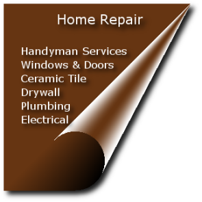 Handyman Services, Drywall Repair & Installation, Ceramic Tile Repair & Installation, Storm Door Repair & Insallation, Window Repairs & Replacement, Minor Electical, Custom Cabinetry, Repair & Install Woodwork